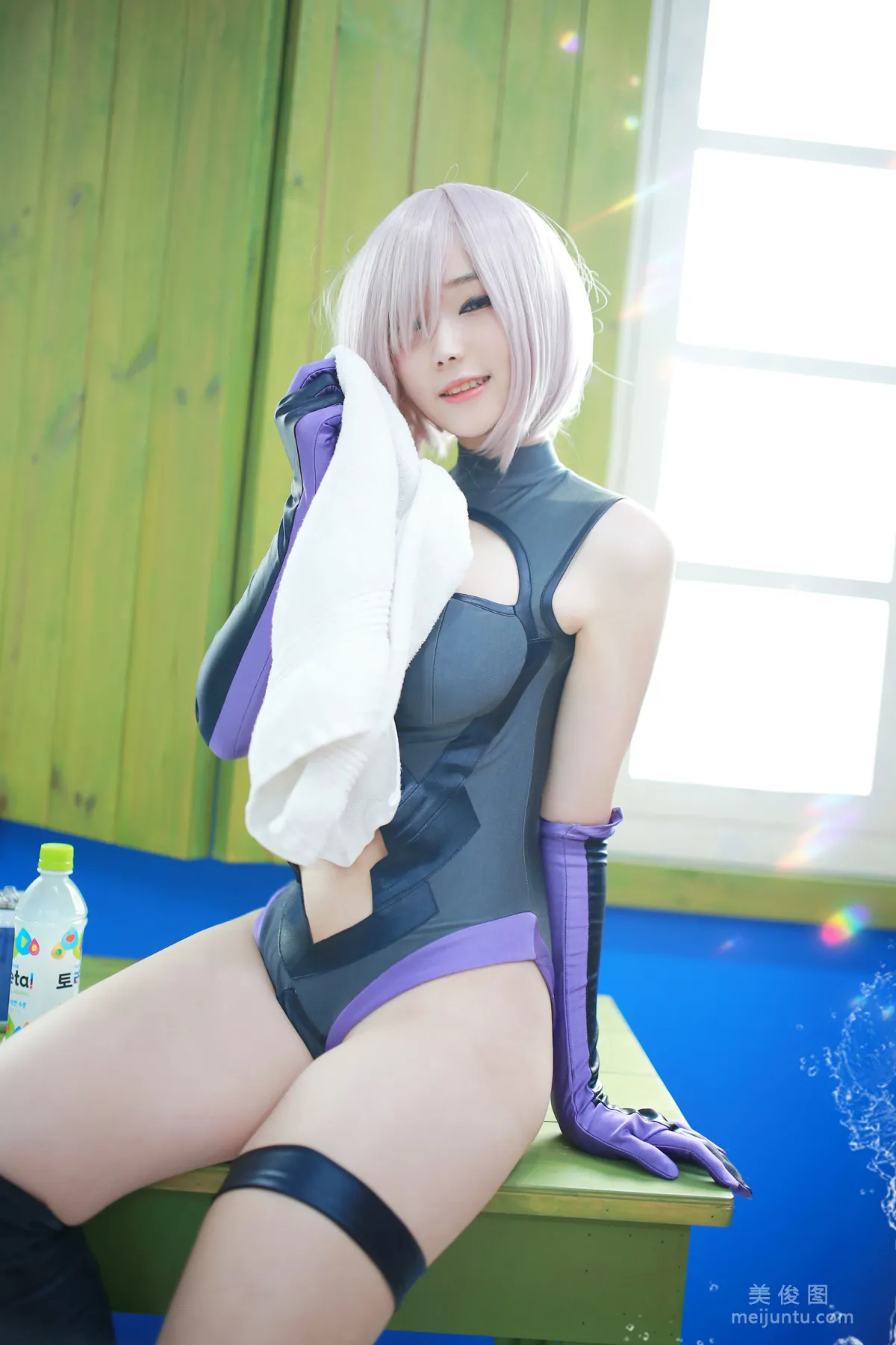 韩国妹子BamBi 《Fate_Grand Order - Mash Kyrielight (Shielder)》 写真集5