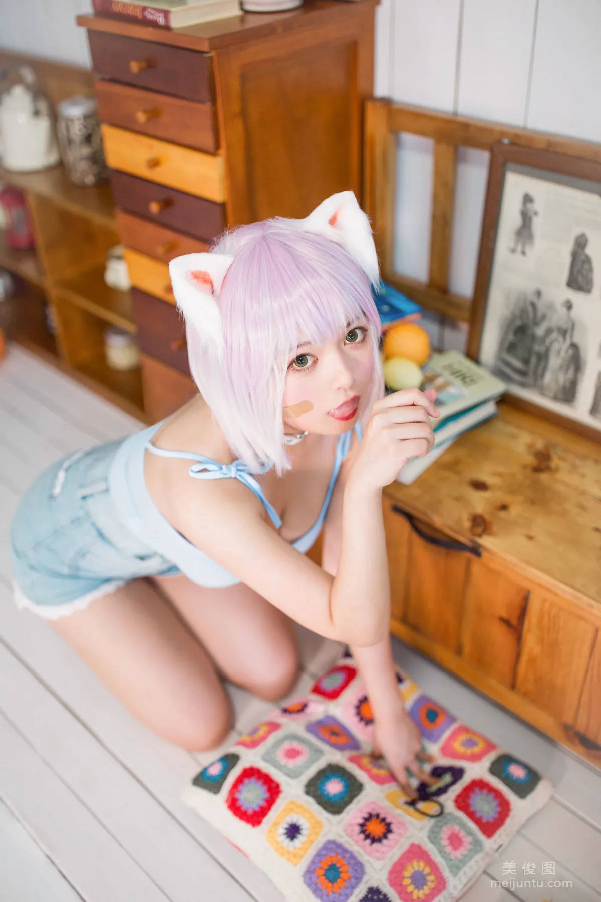 [網紅COSER] 黑貓貓OvO - 養貓小課堂 寫真集 35