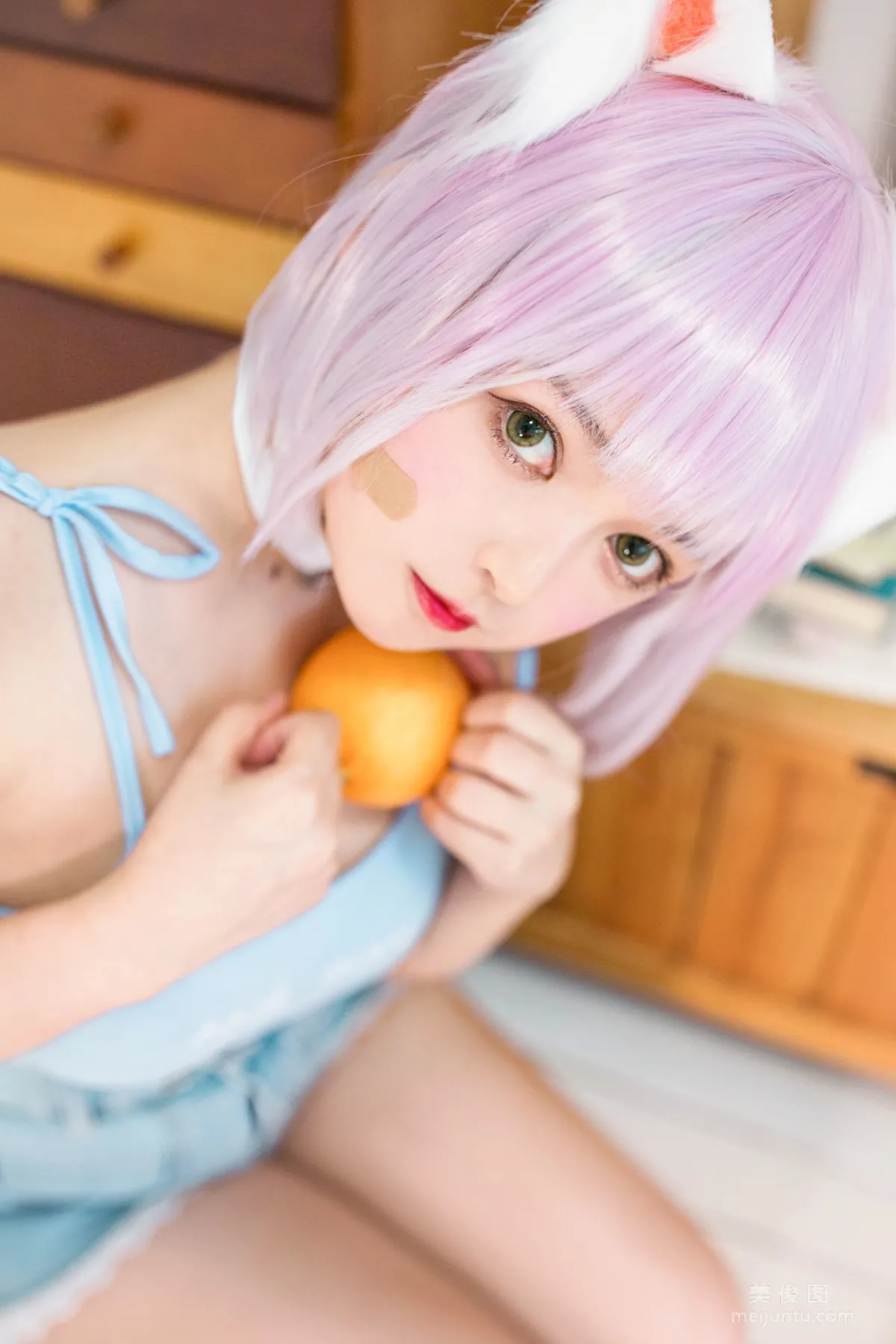 [網紅COSER] 黑貓貓OvO - 養貓小課堂 寫真集 7