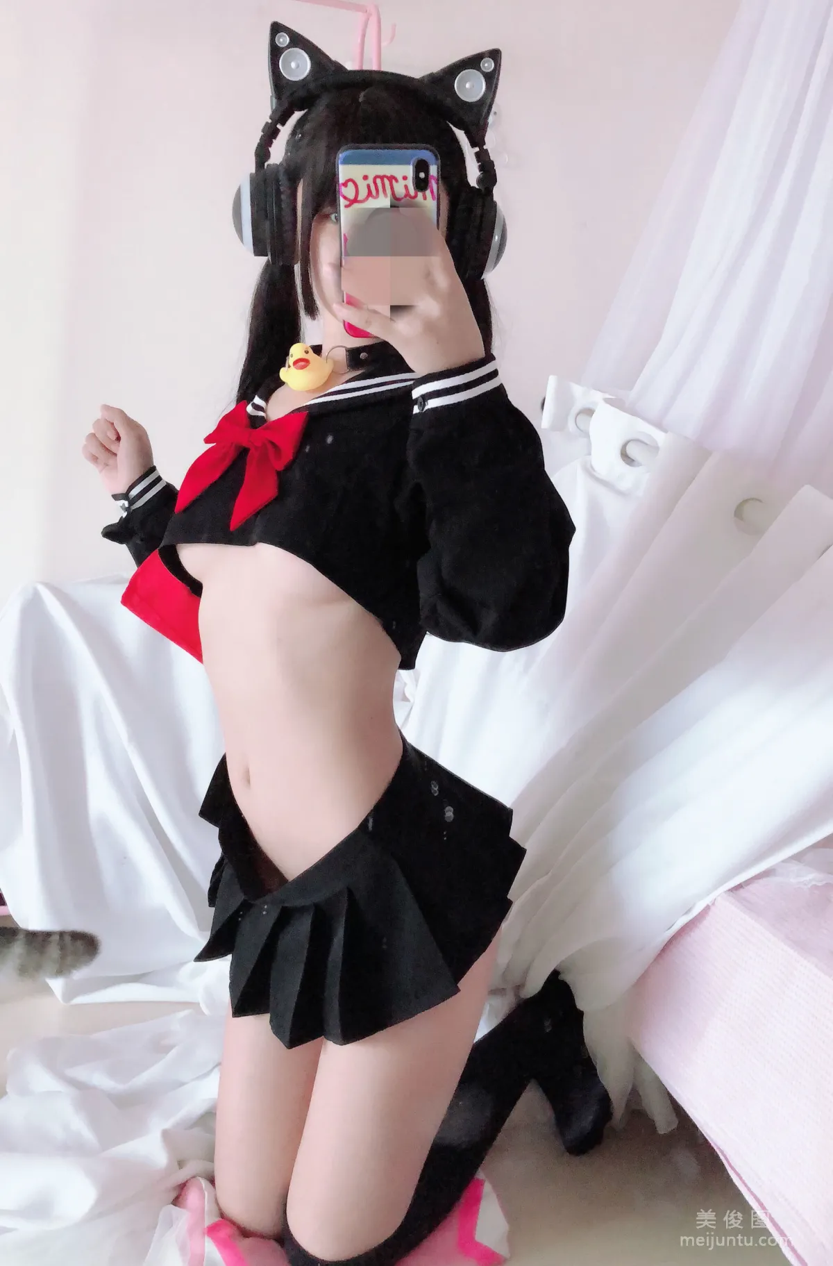 [網紅COSER] 桜井甯甯 - 半乳制服 寫真集 7