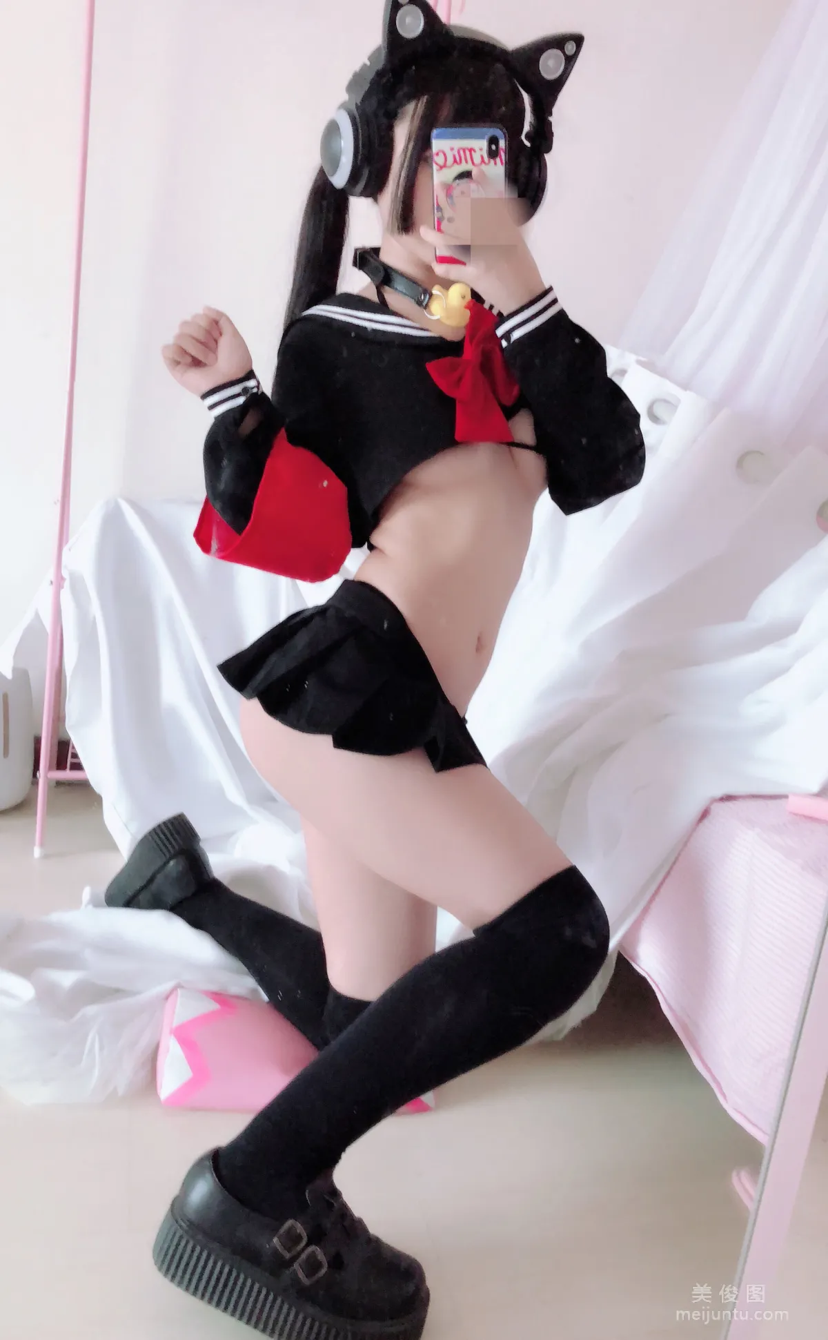 [網紅COSER] 桜井甯甯 - 半乳制服 寫真集 8
