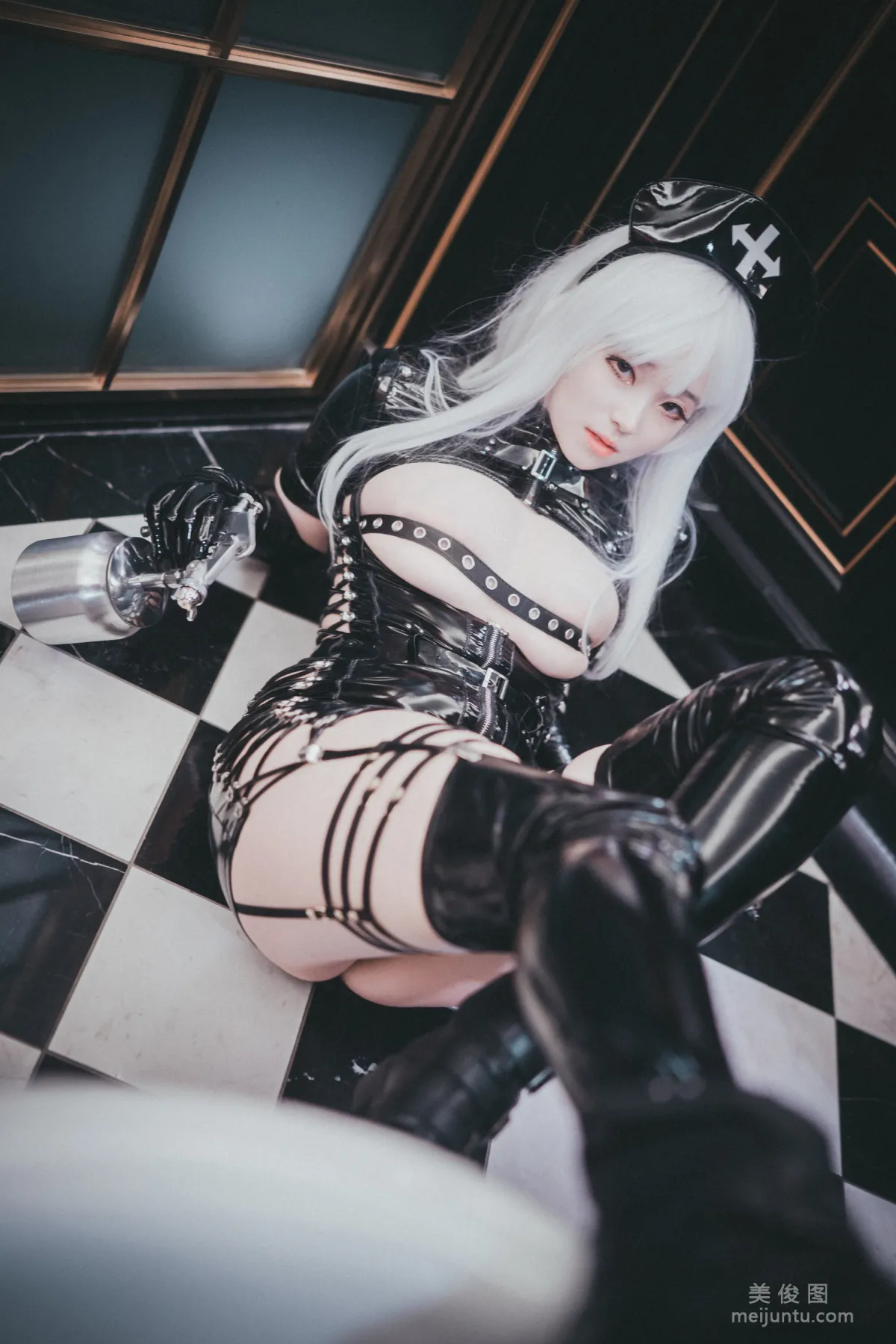 [網紅COSER] 韓國妹子BamBi - Poisonous nurse 寫真集 63