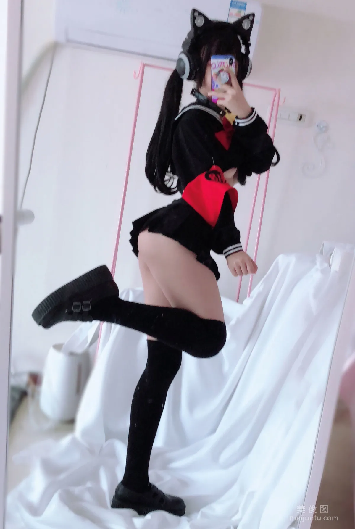 [網紅COSER] 桜井甯甯 - 半乳制服 寫真集 9