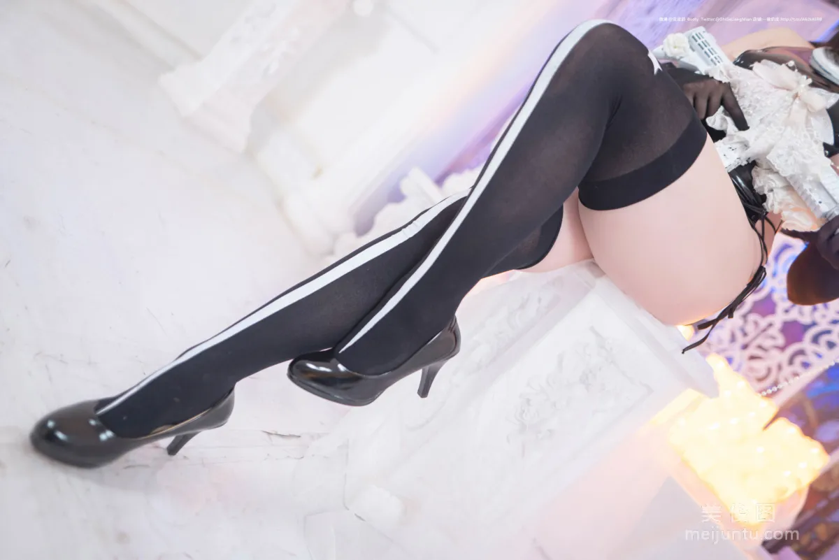 [網紅COSER] 皮皮奶可可愛了啦 - 系帶修女 寫真集 29