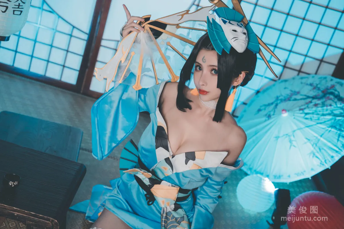[網紅COSER] rioko涼涼子 - 不知火舞魅語 寫真集 9