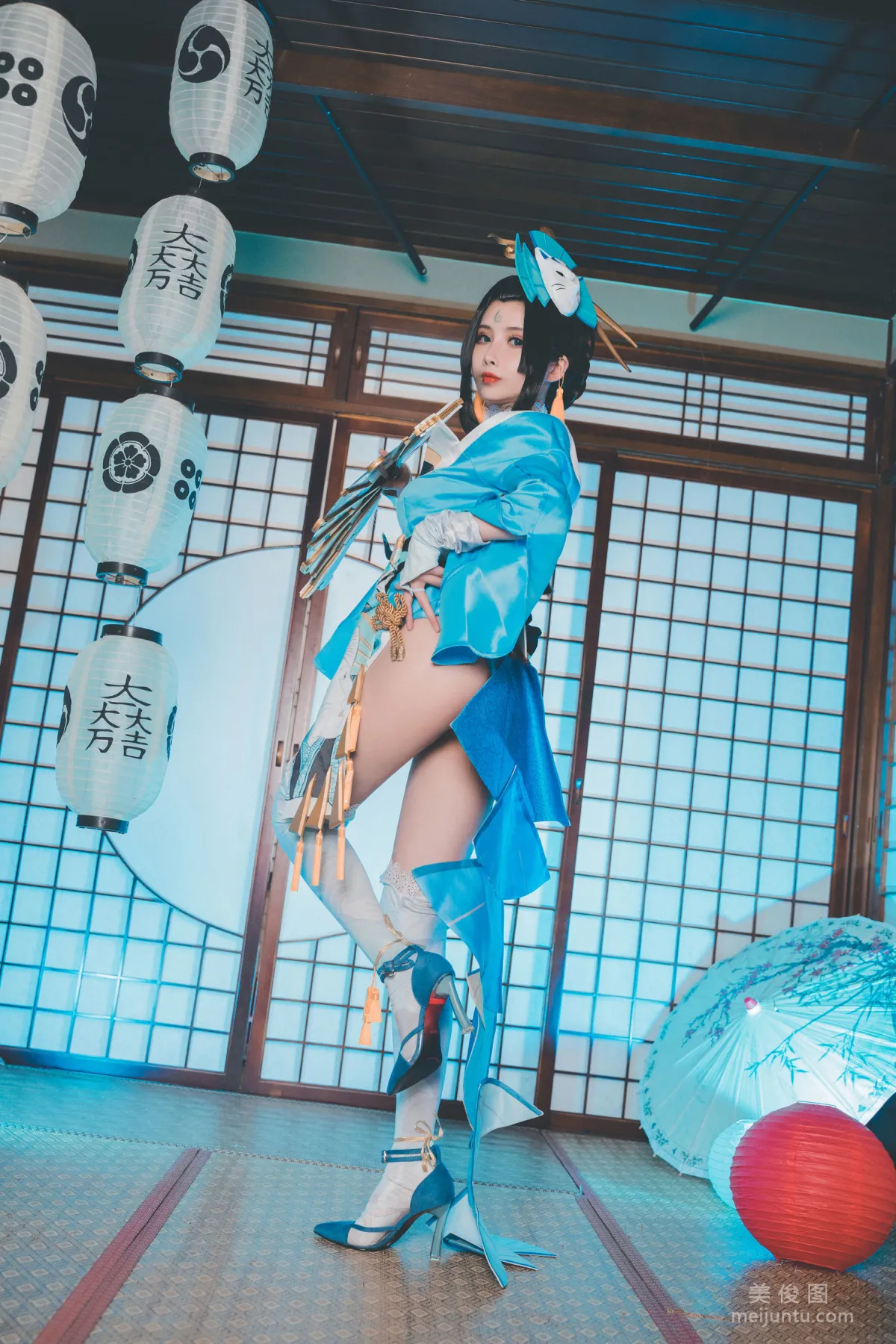 [網紅COSER] rioko涼涼子 - 不知火舞魅語 寫真集 15