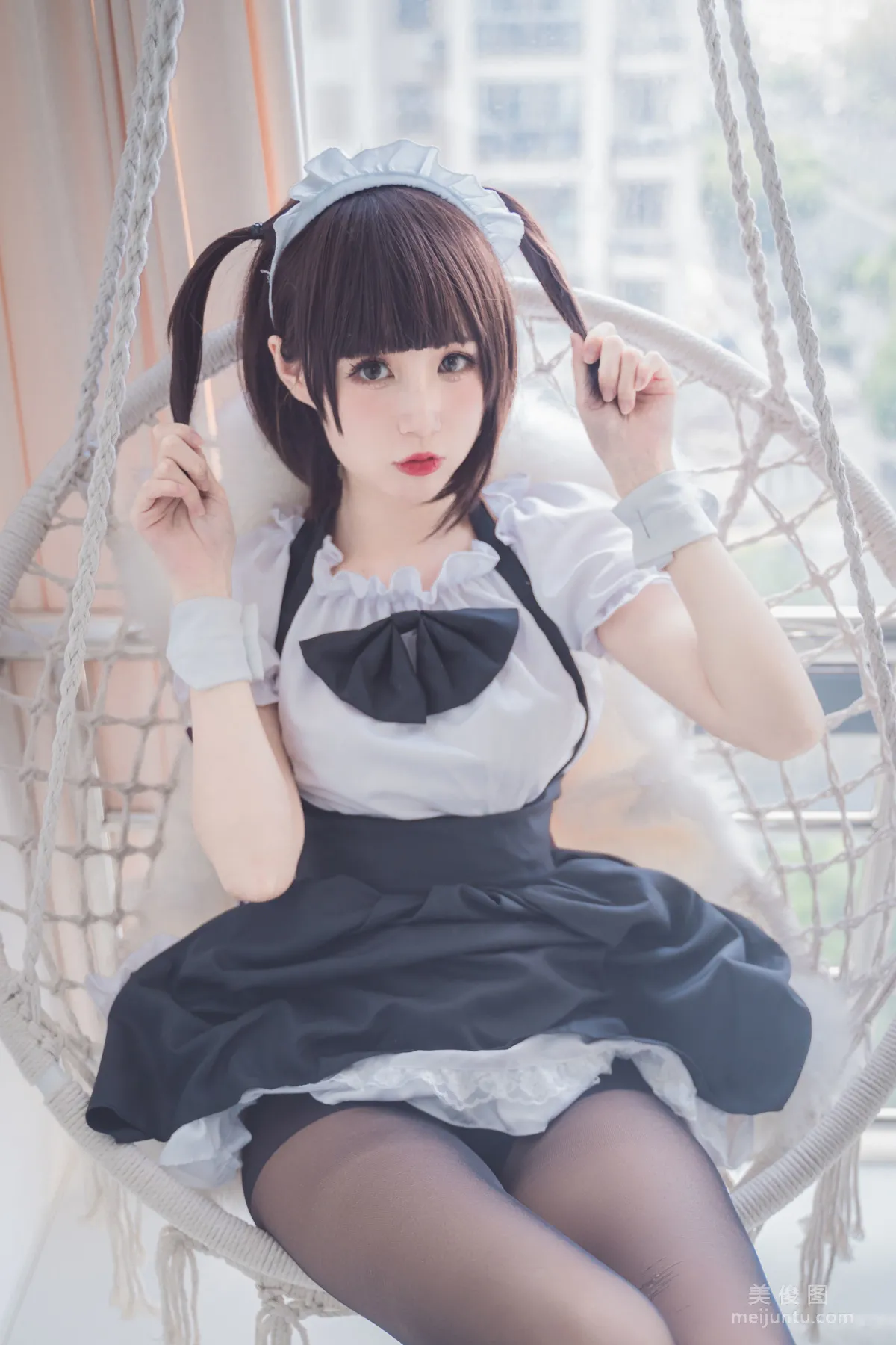 [網紅COSER] 西園寺南歌 - 黑襪 寫真集 17