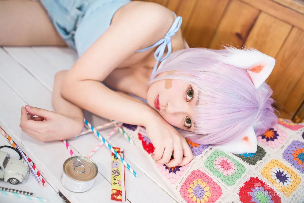 [網紅COSER] 黑貓貓OvO - 養貓小課堂 寫真集 12