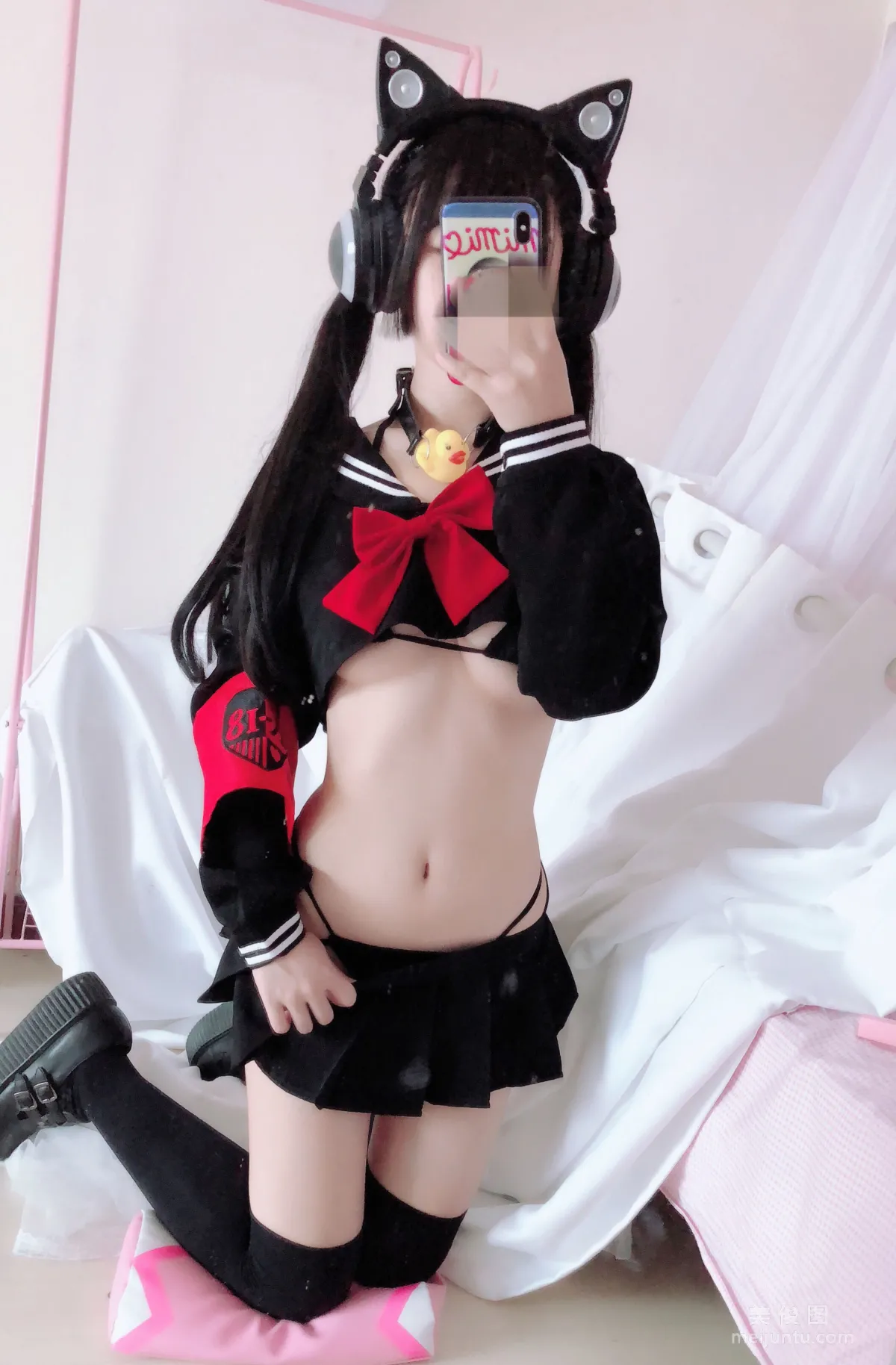 [網紅COSER] 桜井甯甯 - 半乳制服 寫真集 50