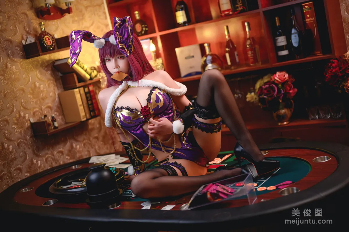 [網紅COSER] 二次元妹子抱走莫子aa - 兔女郎 寫真集 5