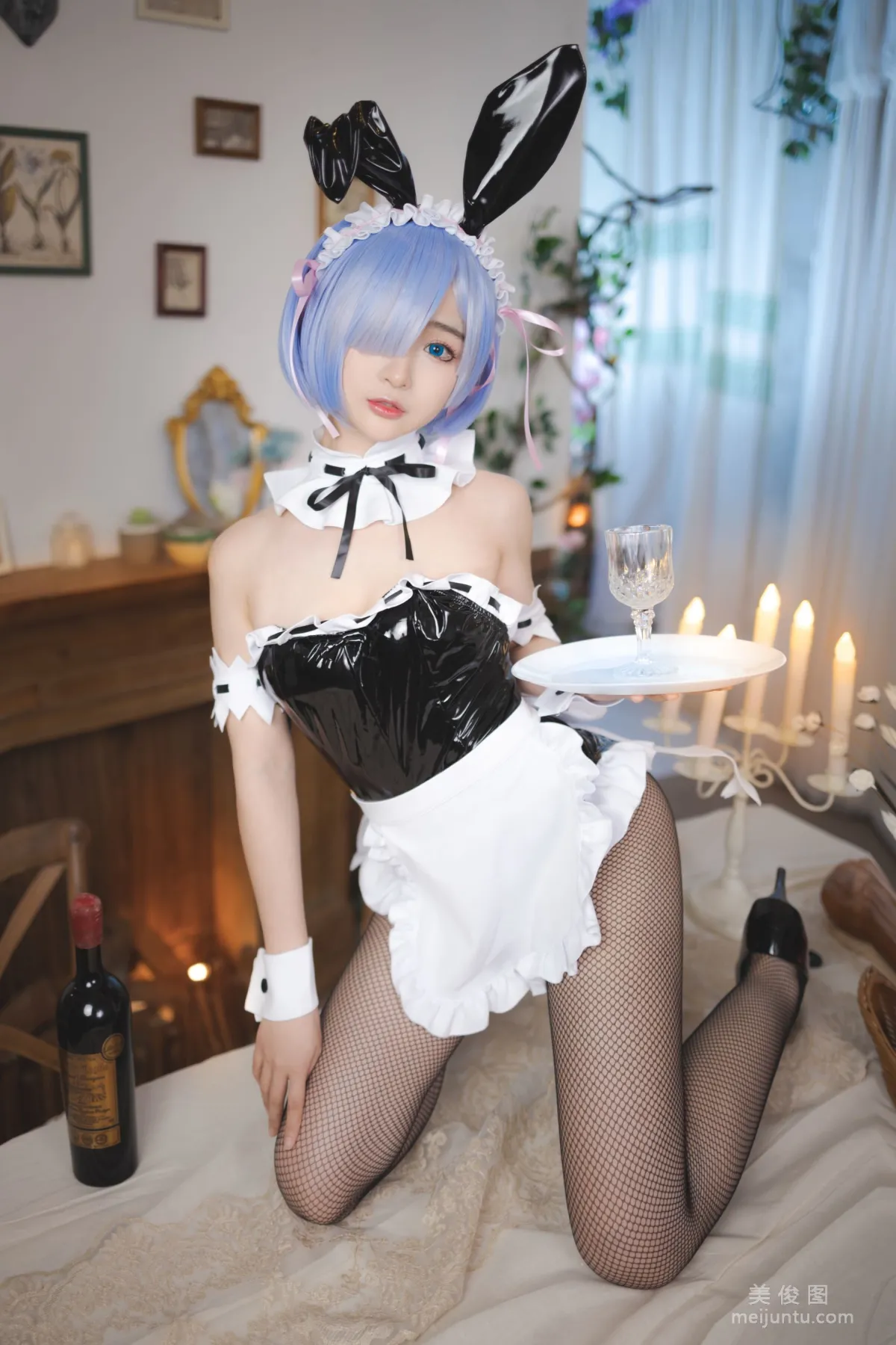 [网红COSER] 桜井宁宁 - 蕾姆兔女郎 写真集3