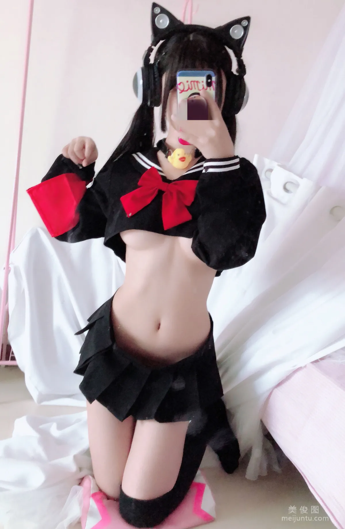 [網紅COSER] 桜井甯甯 - 半乳制服 寫真集 43