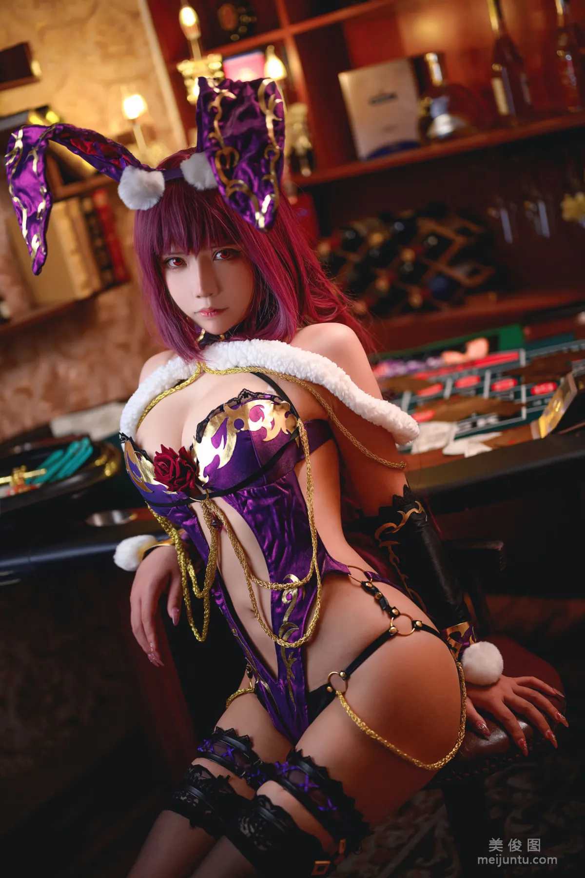 [網紅COSER] 二次元妹子抱走莫子aa - 兔女郎 寫真集 2