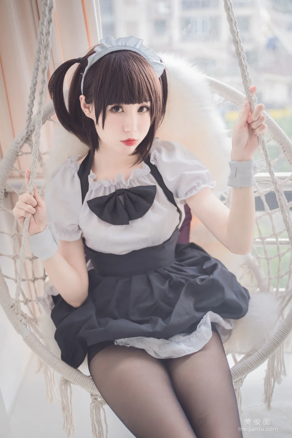 [網紅COSER] 西園寺南歌 - 黑襪 寫真集 14