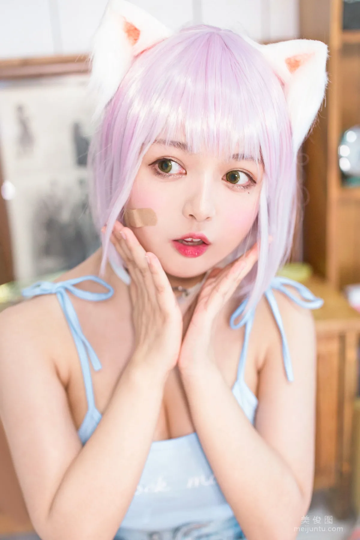 [網紅COSER] 黑貓貓OvO - 養貓小課堂 寫真集 23