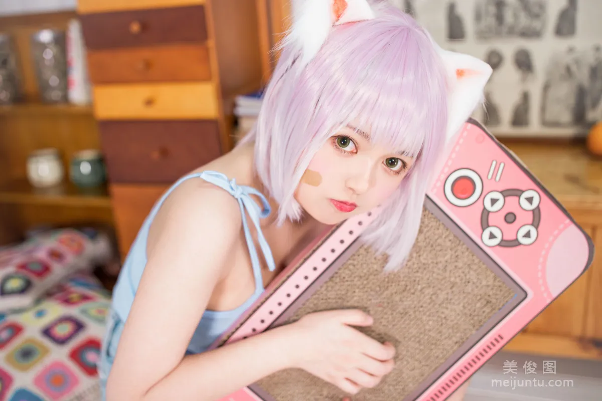 [網紅COSER] 黑貓貓OvO - 養貓小課堂 寫真集 10