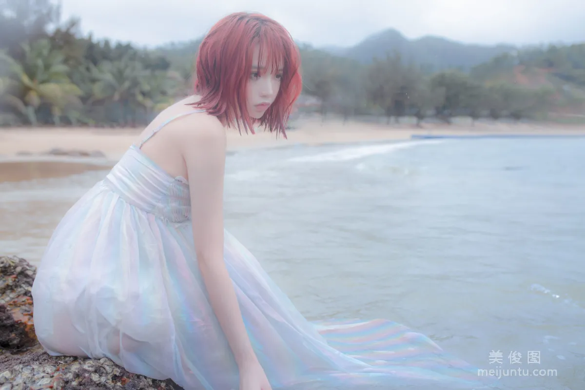 [網紅COSER] 瘋貓ss - 思緒之礁石人魚 寫真集 3