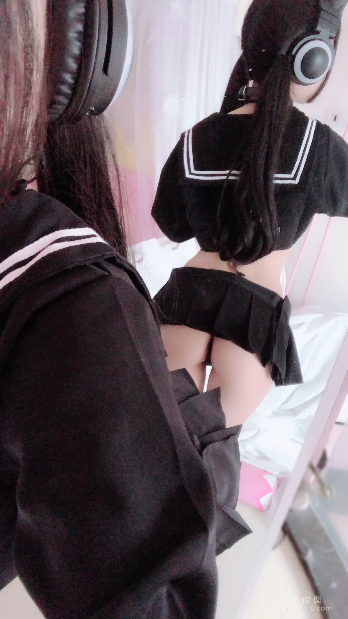 [網紅COSER] 桜井甯甯 - 半乳制服 寫真集 53