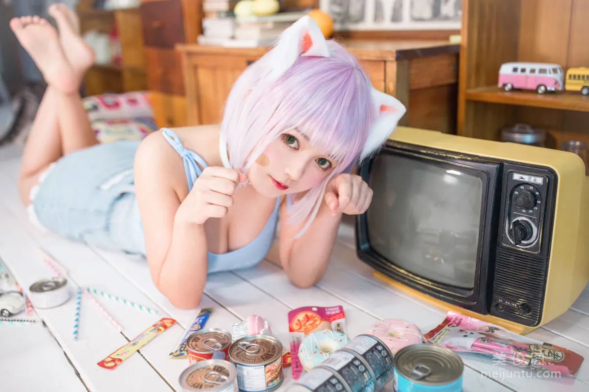 [網紅COSER] 黑貓貓OvO - 養貓小課堂 寫真集 11