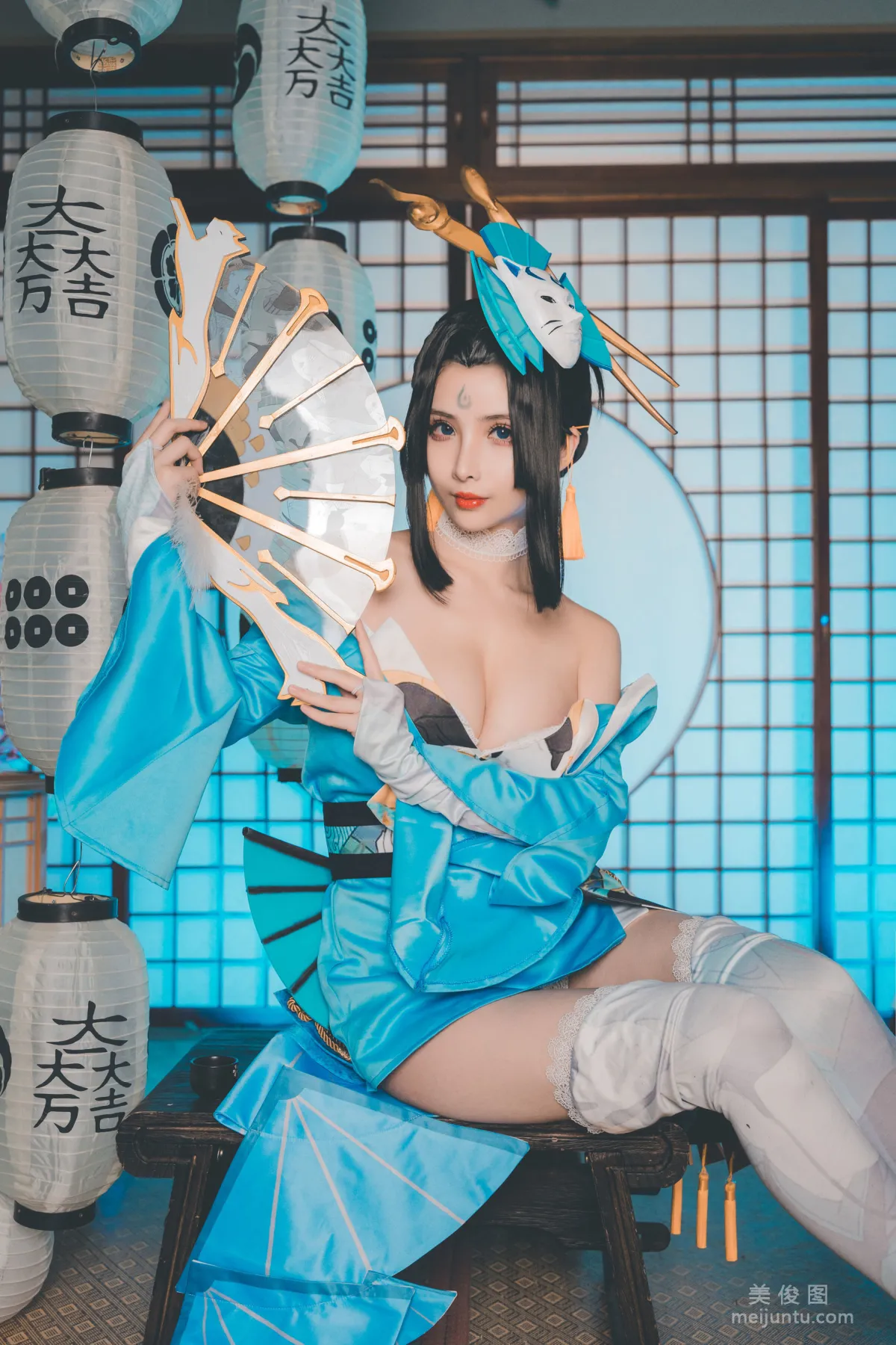 [網紅COSER] rioko涼涼子 - 不知火舞魅語 寫真集 16