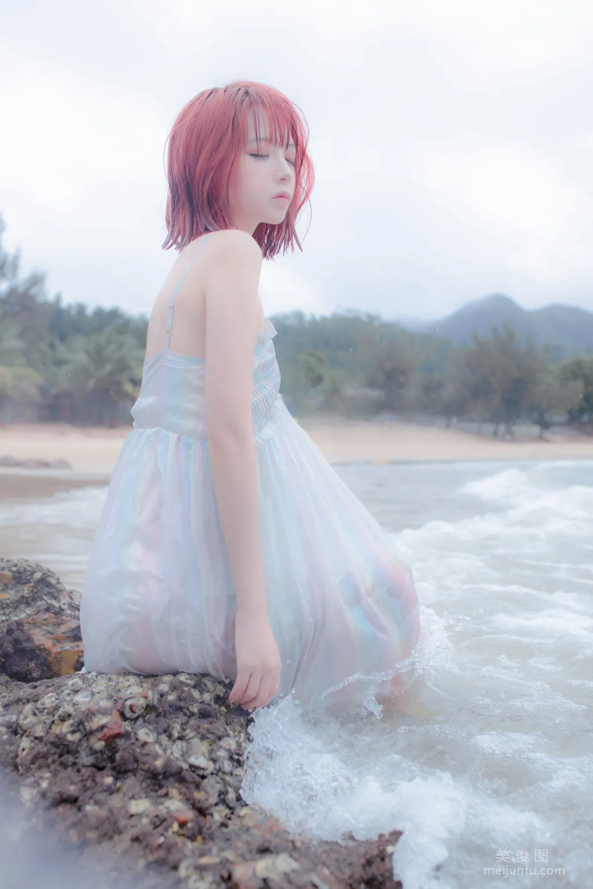 [網紅COSER] 瘋貓ss - 思緒之礁石人魚 寫真集 2