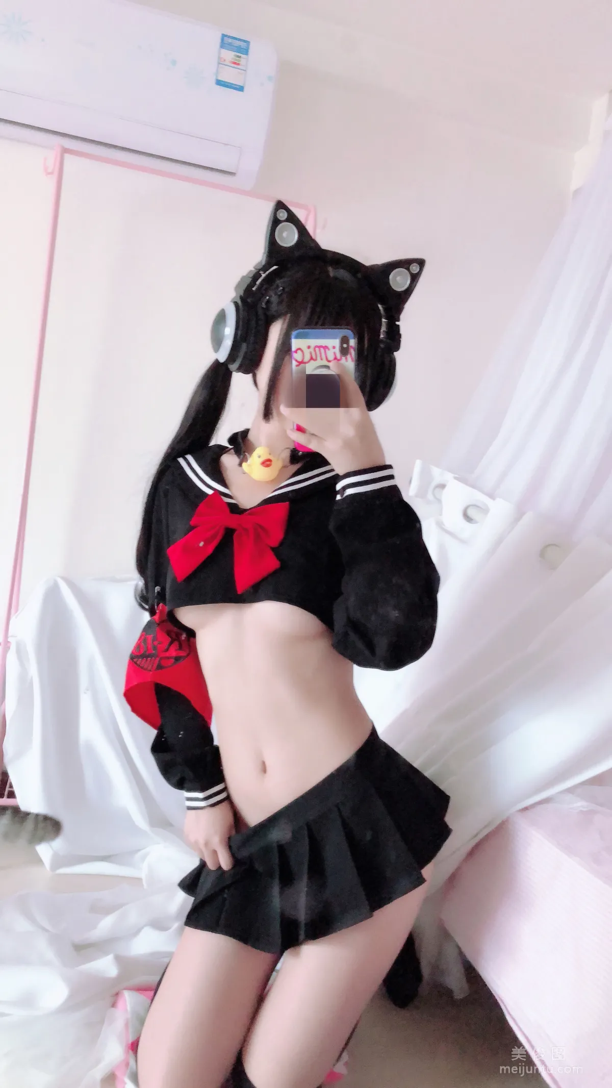 [網紅COSER] 桜井甯甯 - 半乳制服 寫真集 48