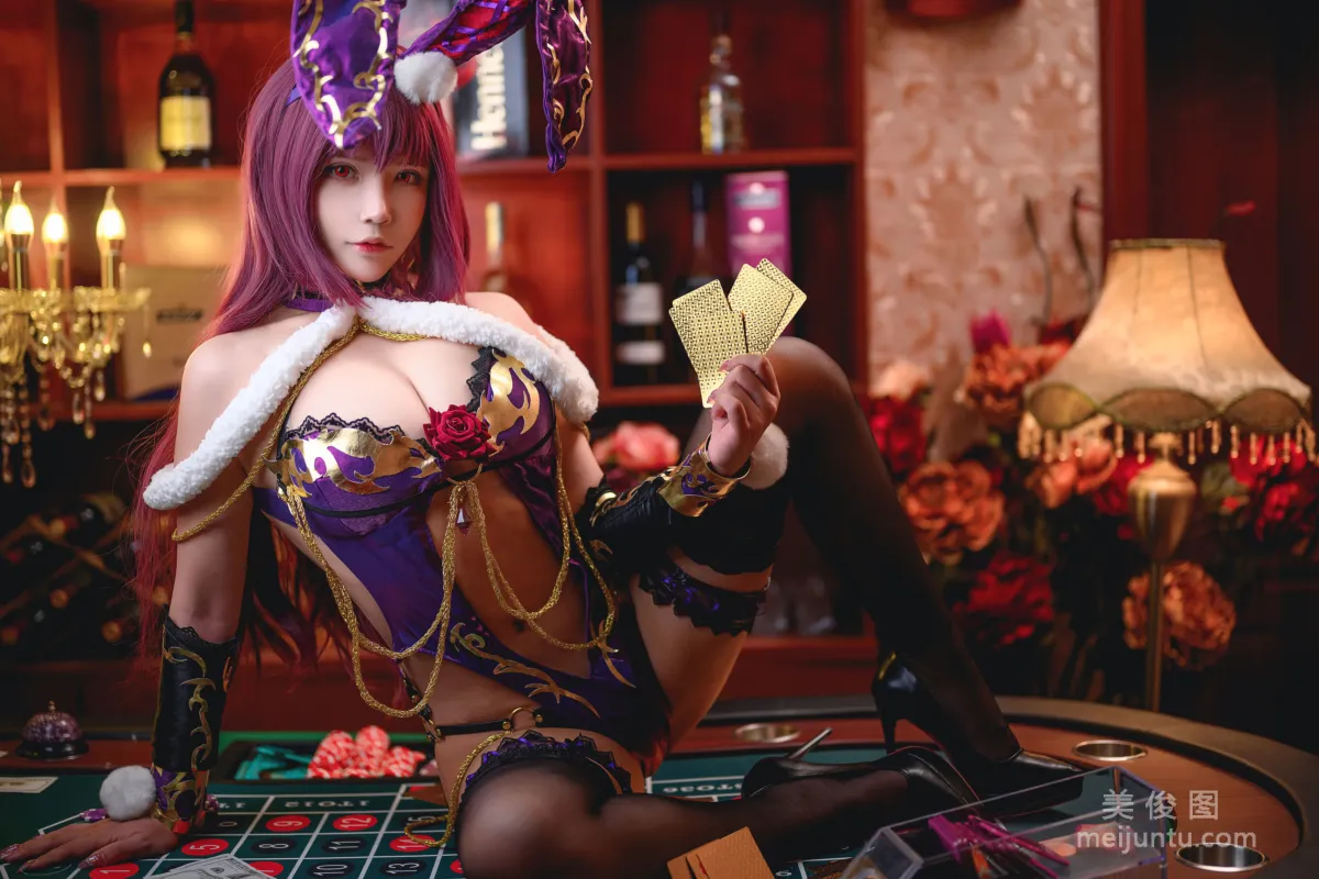 [網紅COSER] 二次元妹子抱走莫子aa - 兔女郎 寫真集 21
