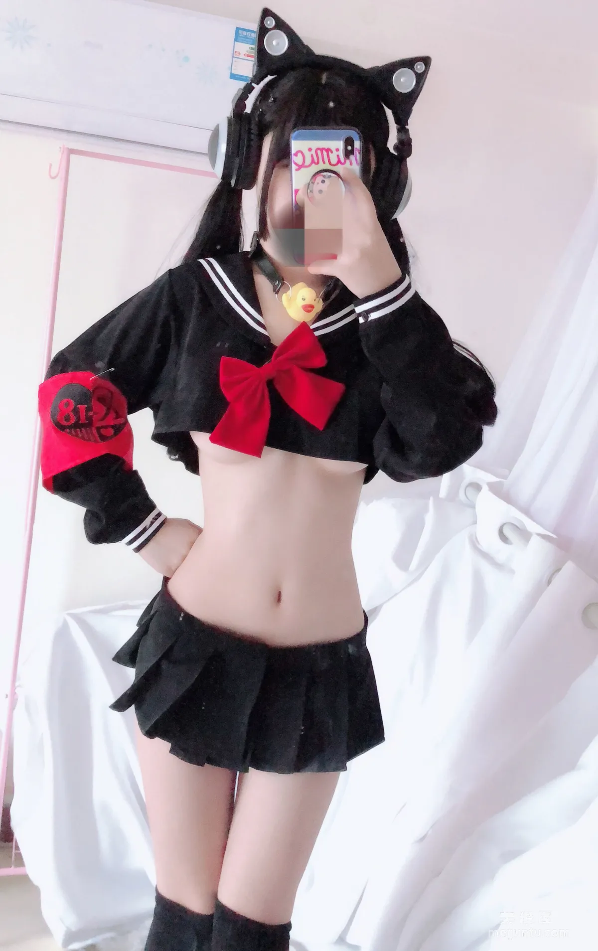 [網紅COSER] 桜井甯甯 - 半乳制服 寫真集 19