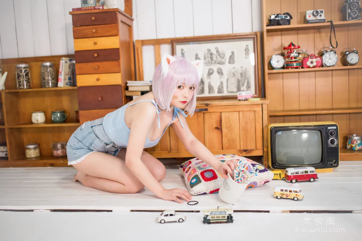 [網紅COSER] 黑貓貓OvO - 養貓小課堂 寫真集 29