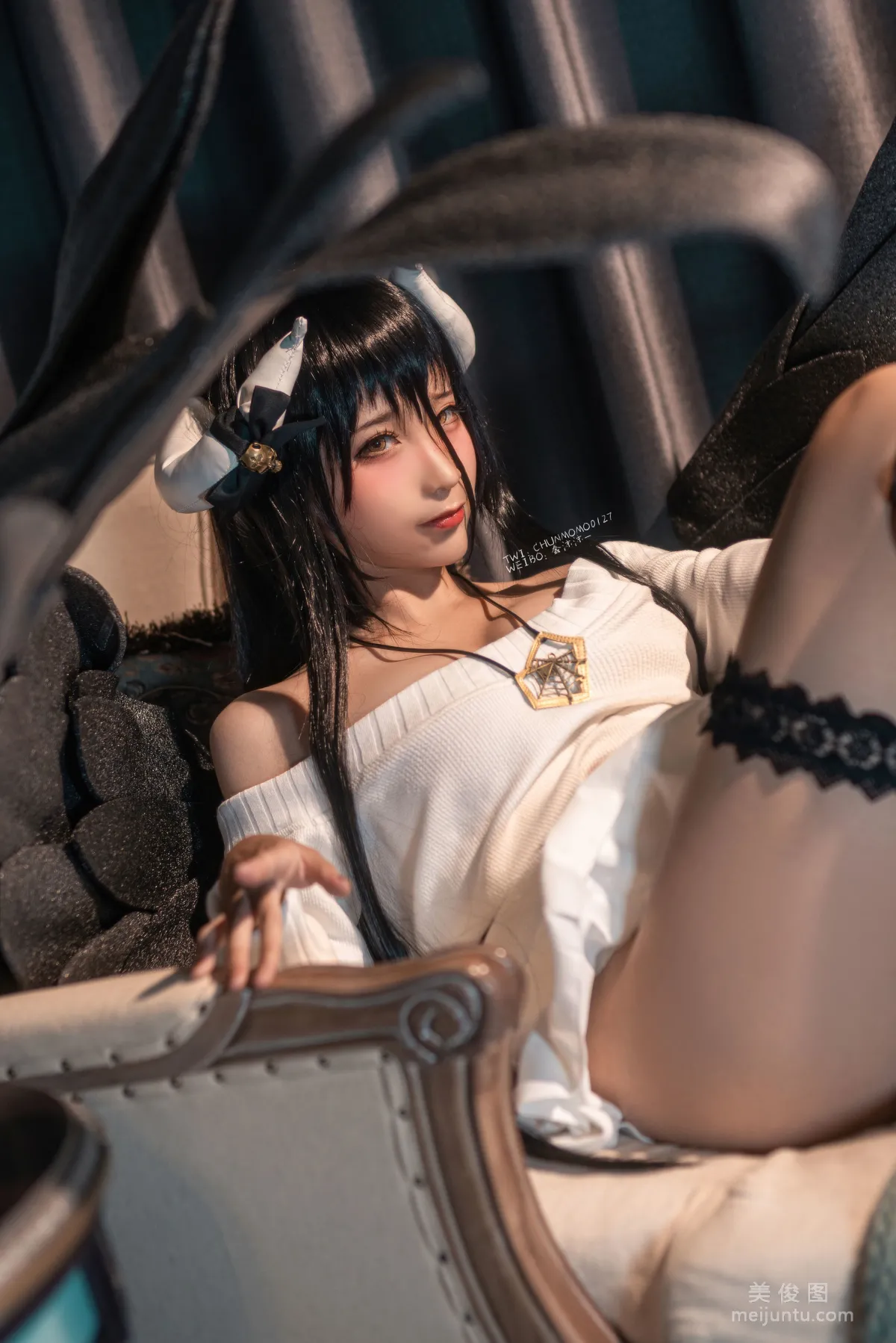 [網紅COSER] 蠢沫沫 - 雅兒貝德毛衣 寫真集 28