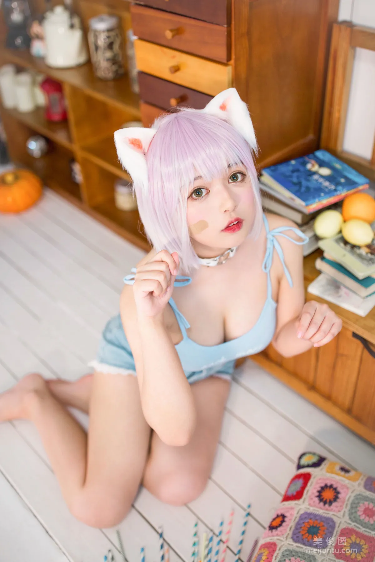 [網紅COSER] 黑貓貓OvO - 養貓小課堂 寫真集 32