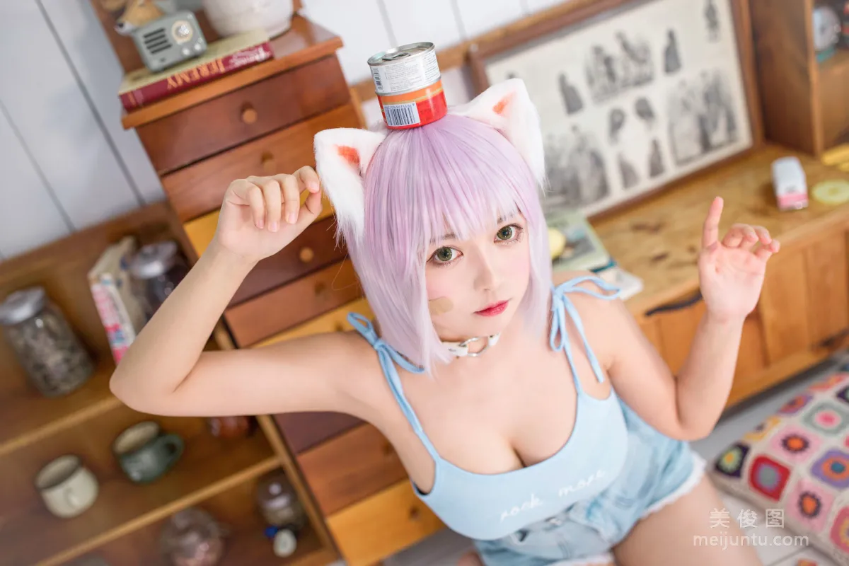 [網紅COSER] 黑貓貓OvO - 養貓小課堂 寫真集 21