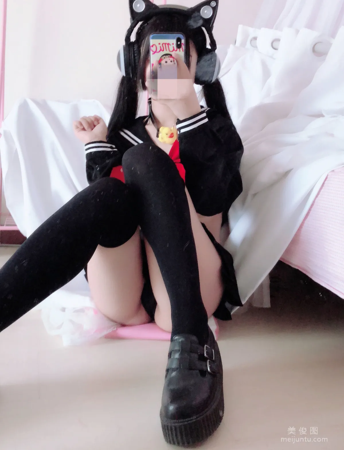 [網紅COSER] 桜井甯甯 - 半乳制服 寫真集 51