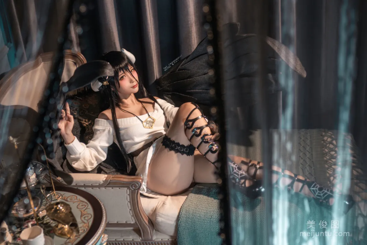 [网红COSER] 蠢沫沫 - 雅儿贝德毛衣 写真集8