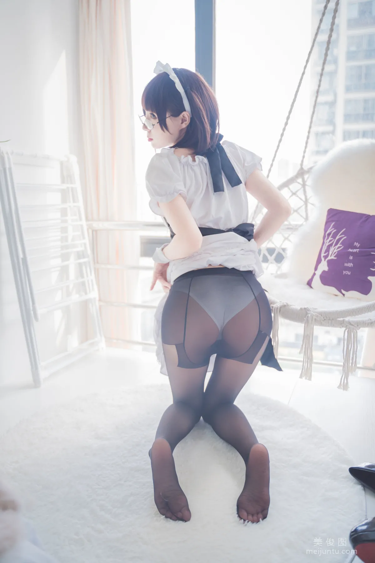 [網紅COSER] 西園寺南歌 - 黑襪 寫真集 23