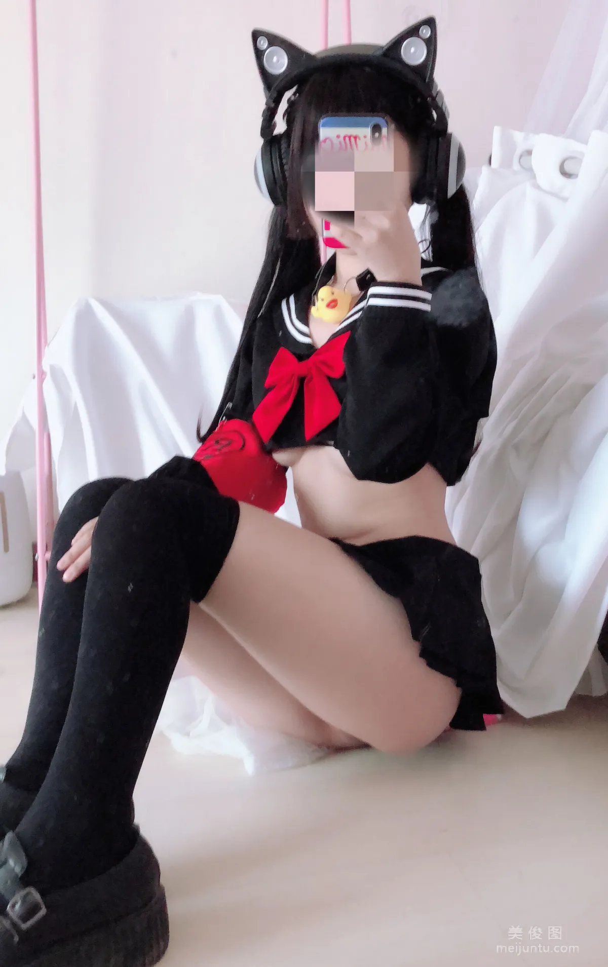 [網紅COSER] 桜井甯甯 - 半乳制服 寫真集 34
