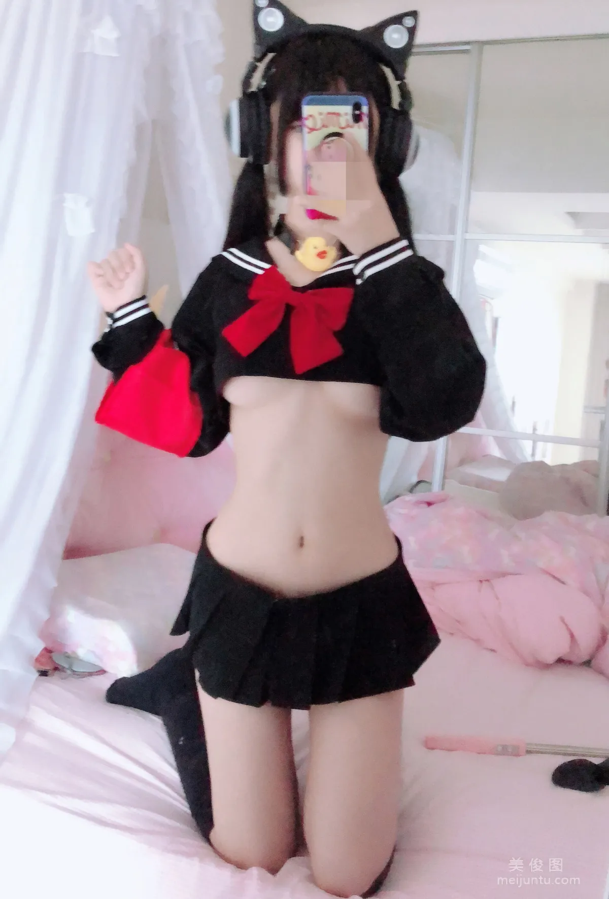 [網紅COSER] 桜井甯甯 - 半乳制服 寫真集 11
