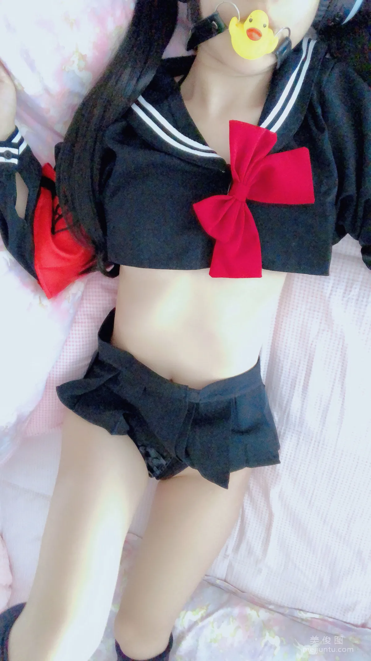 [網紅COSER] 桜井甯甯 - 半乳制服 寫真集 25