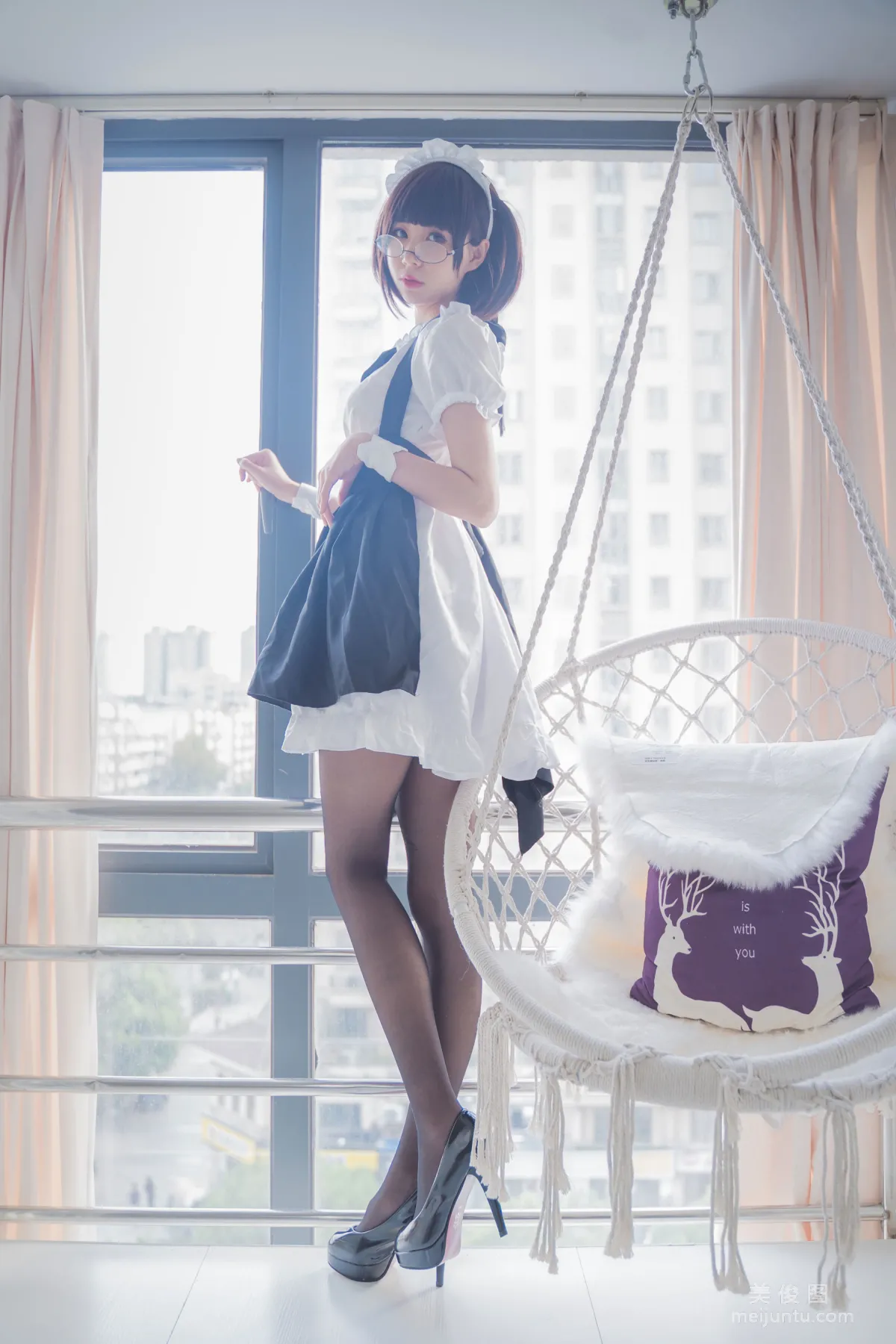 [網紅COSER] 西園寺南歌 - 黑襪 寫真集 3