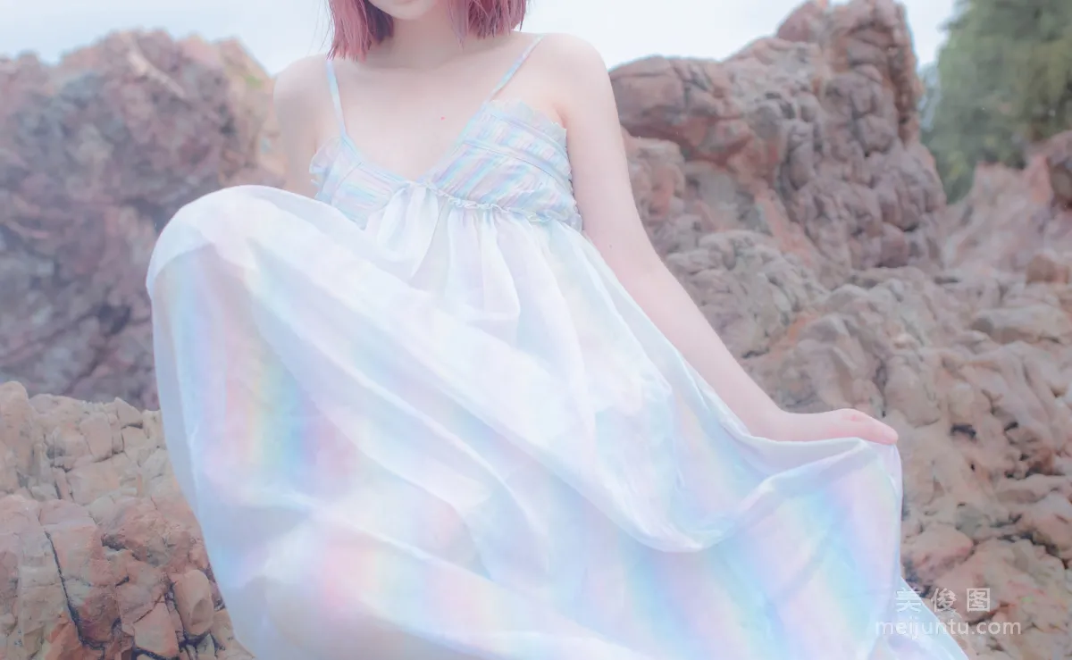 [網紅COSER] 瘋貓ss - 思緒之礁石人魚 寫真集 15