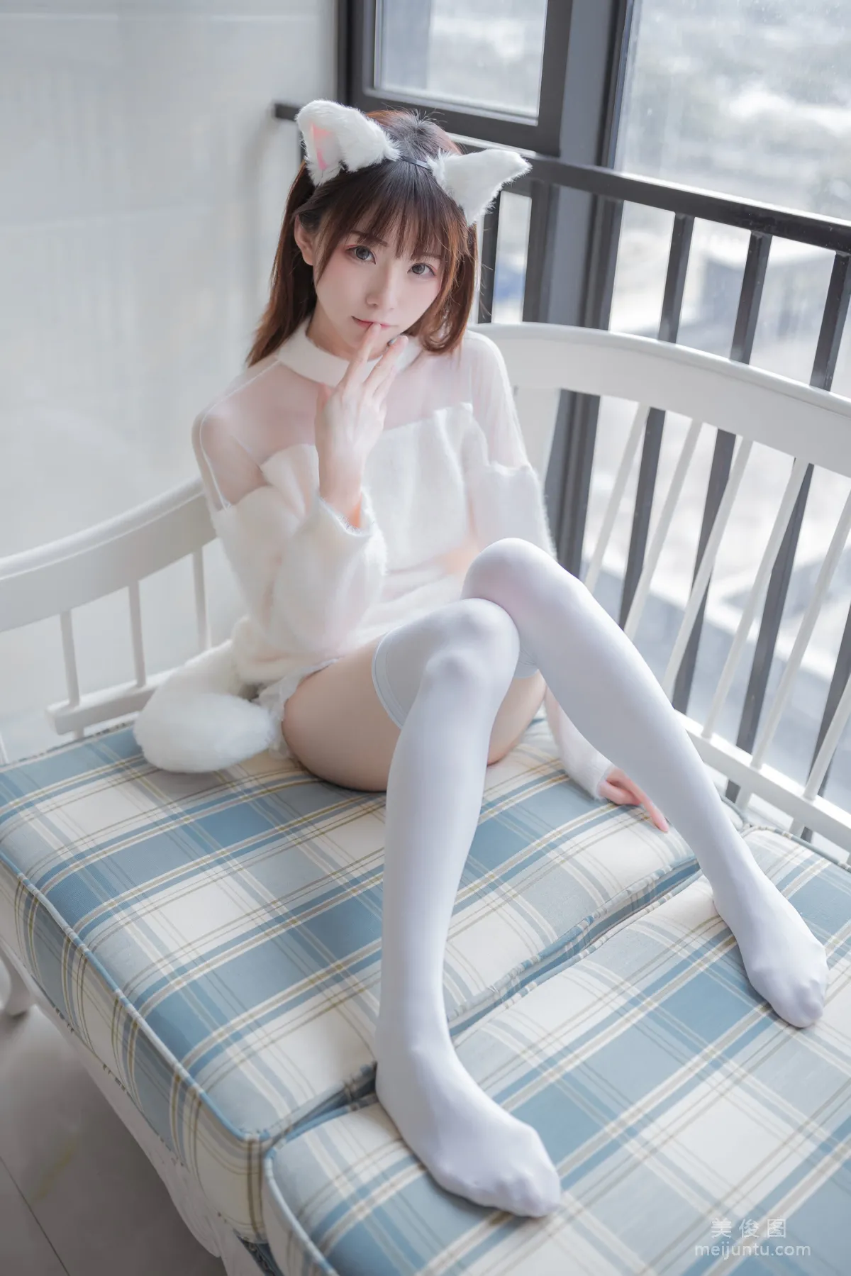 [網紅COSER] 動漫博主Kitaro_绮太郎 - 白喵女友 寫真集 29