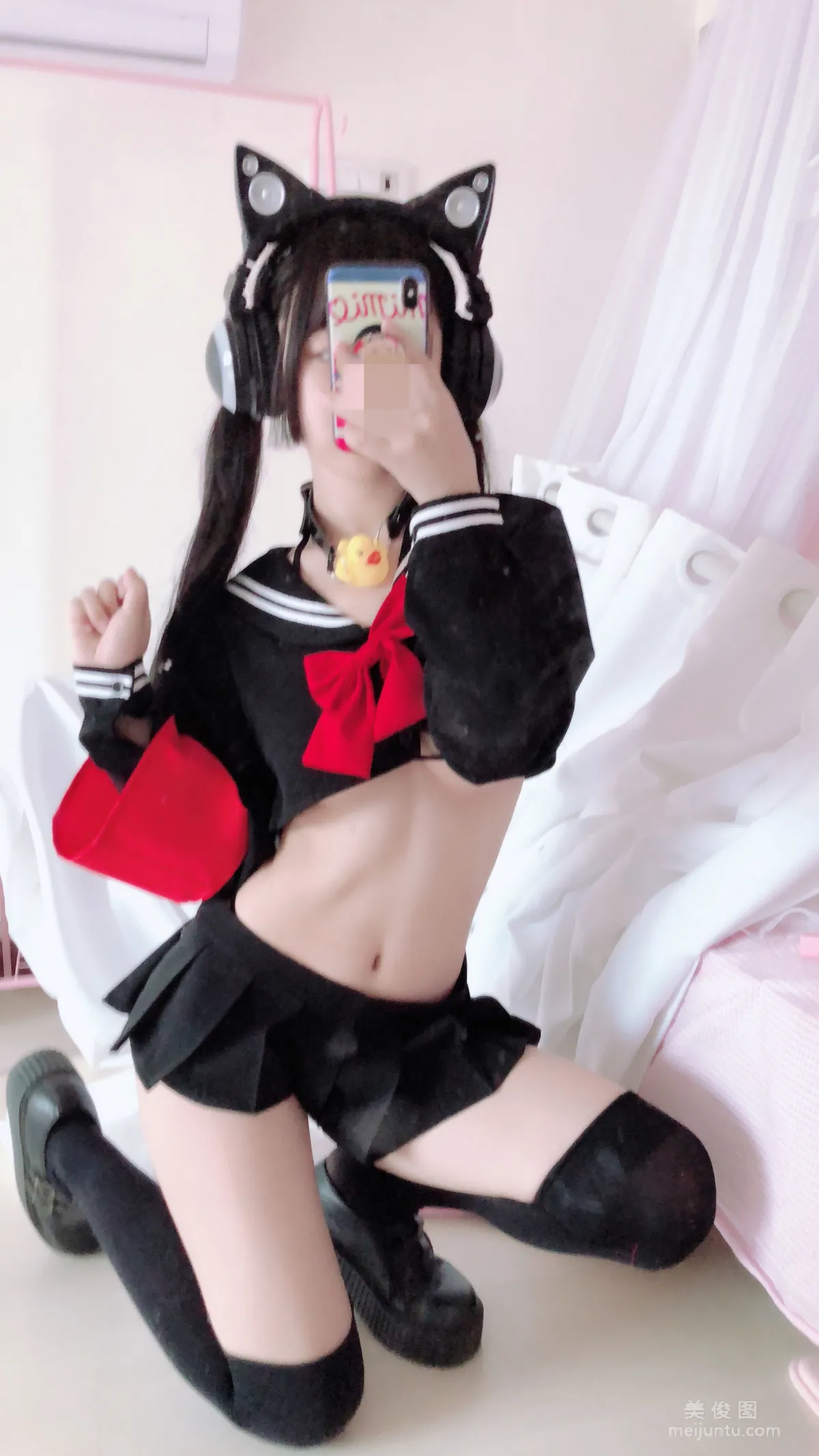 [網紅COSER] 桜井甯甯 - 半乳制服 寫真集 13