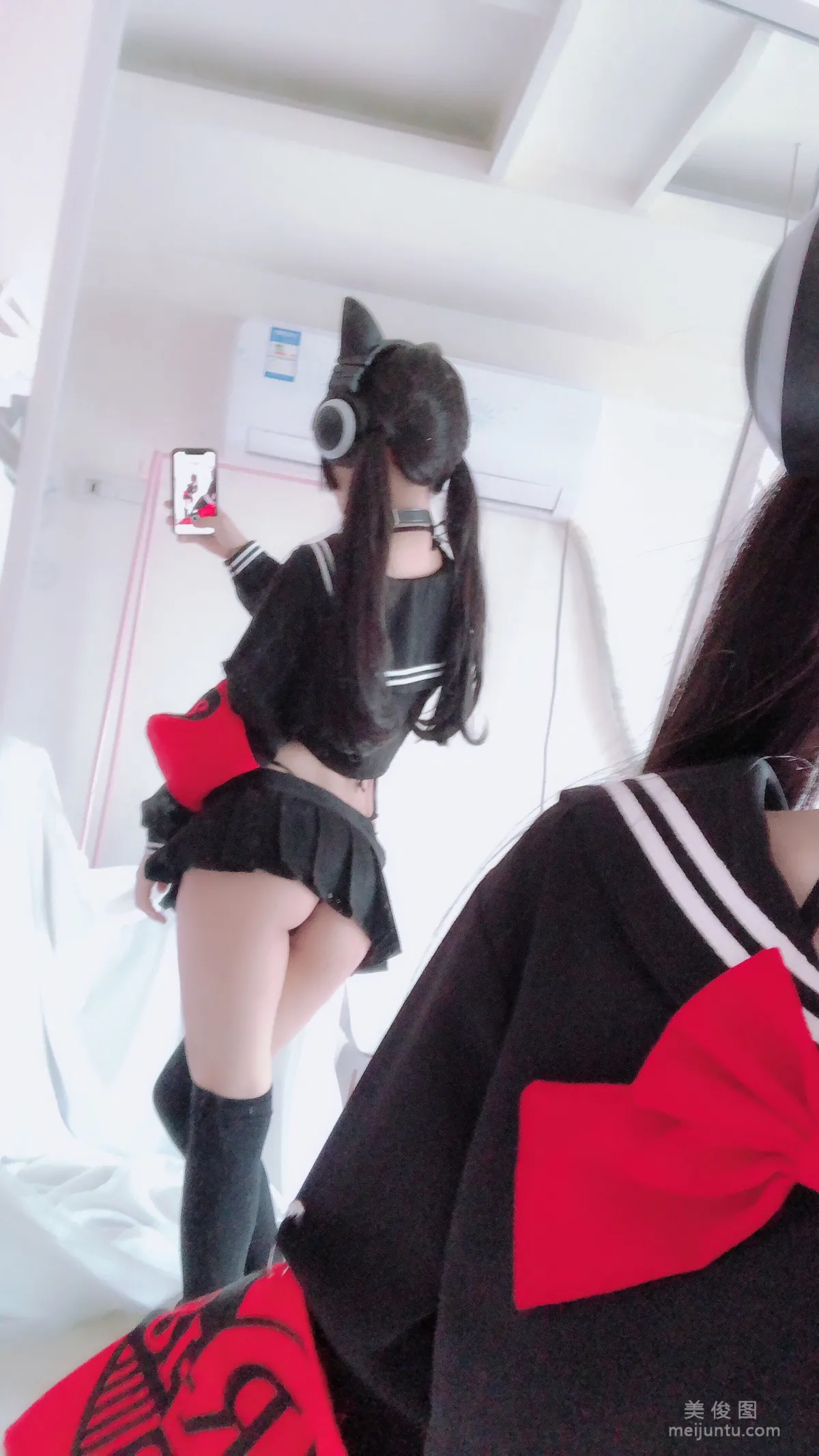 [網紅COSER] 桜井甯甯 - 半乳制服 寫真集 36