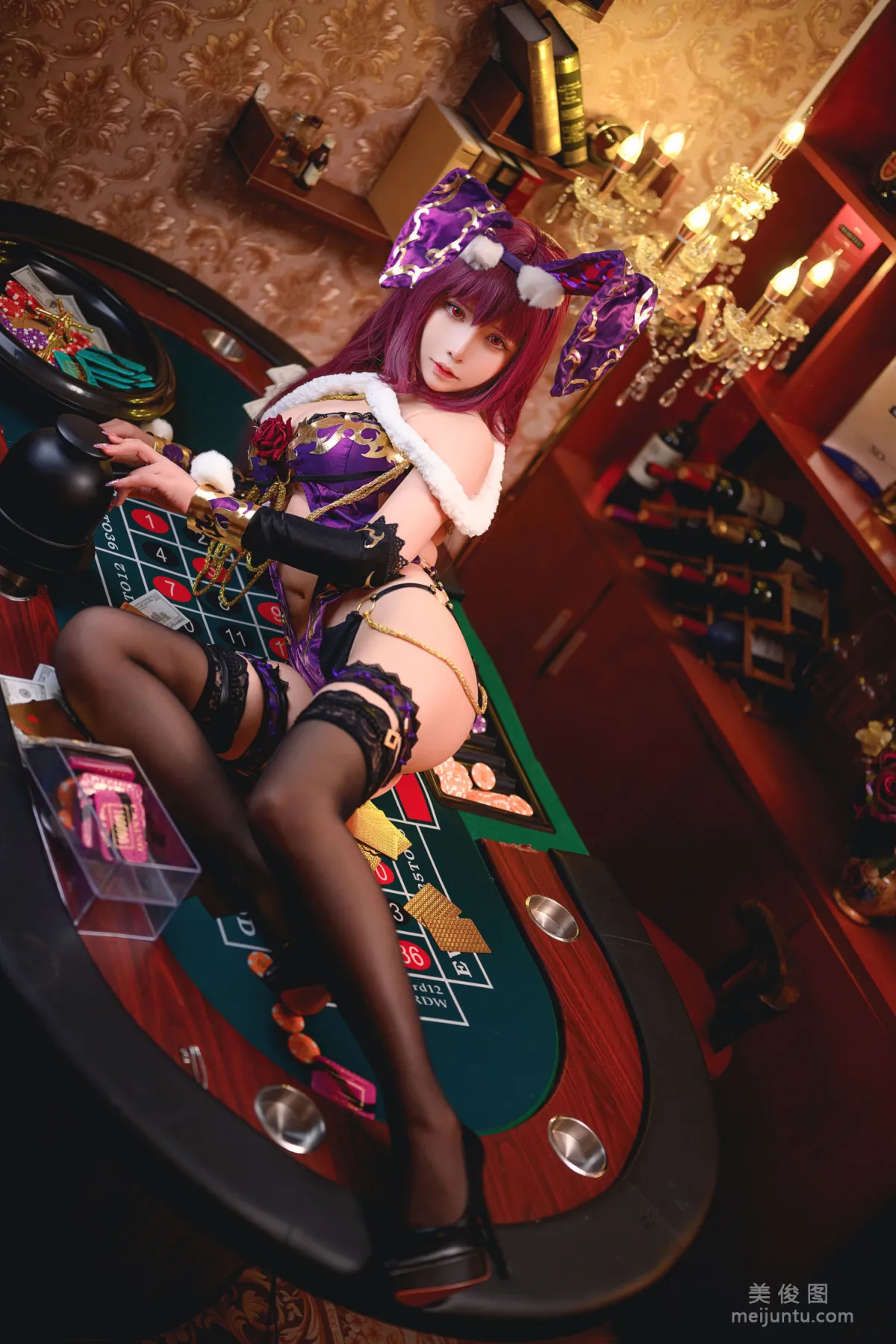 [網紅COSER] 二次元妹子抱走莫子aa - 兔女郎 寫真集 4