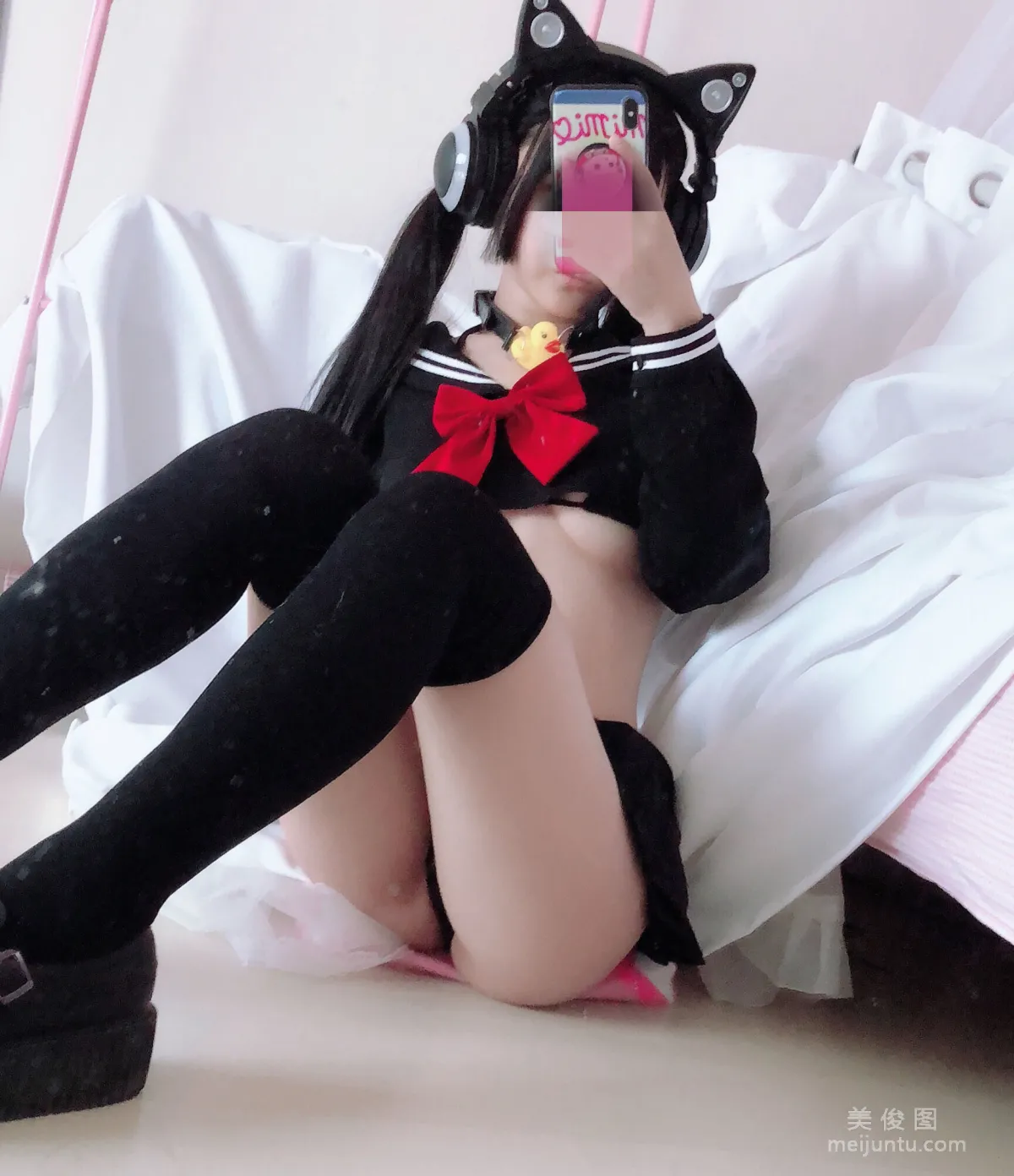 [網紅COSER] 桜井甯甯 - 半乳制服 寫真集 32