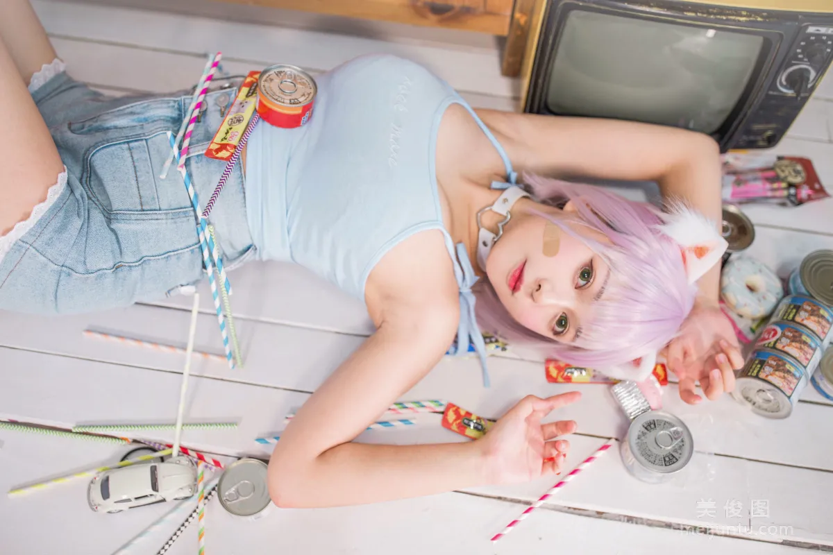 [網紅COSER] 黑貓貓OvO - 養貓小課堂 寫真集 13
