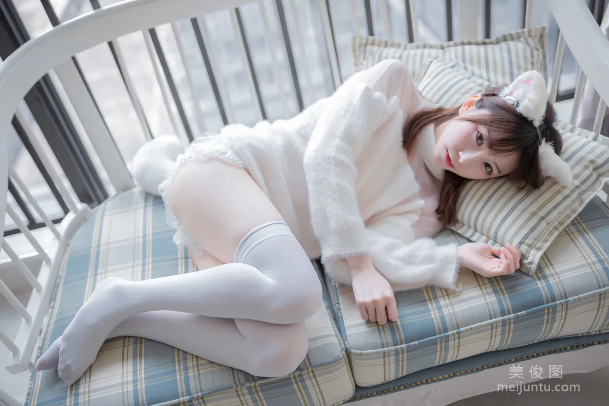 [网红COSER] 动漫博主Kitaro_绮太郎 - 白喵女友 写真集3
