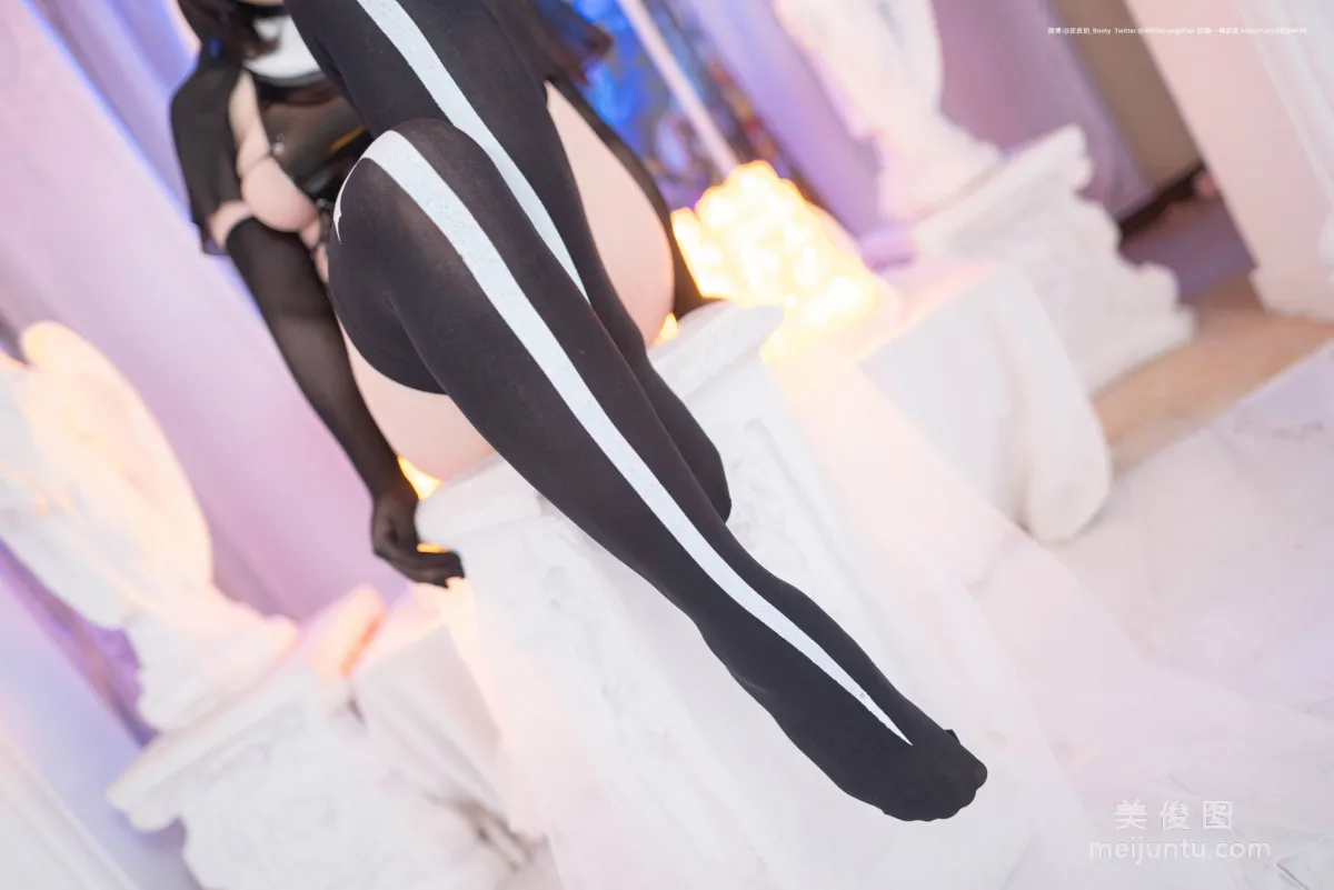 [網紅COSER] 皮皮奶可可愛了啦 - 系帶修女 寫真集 40