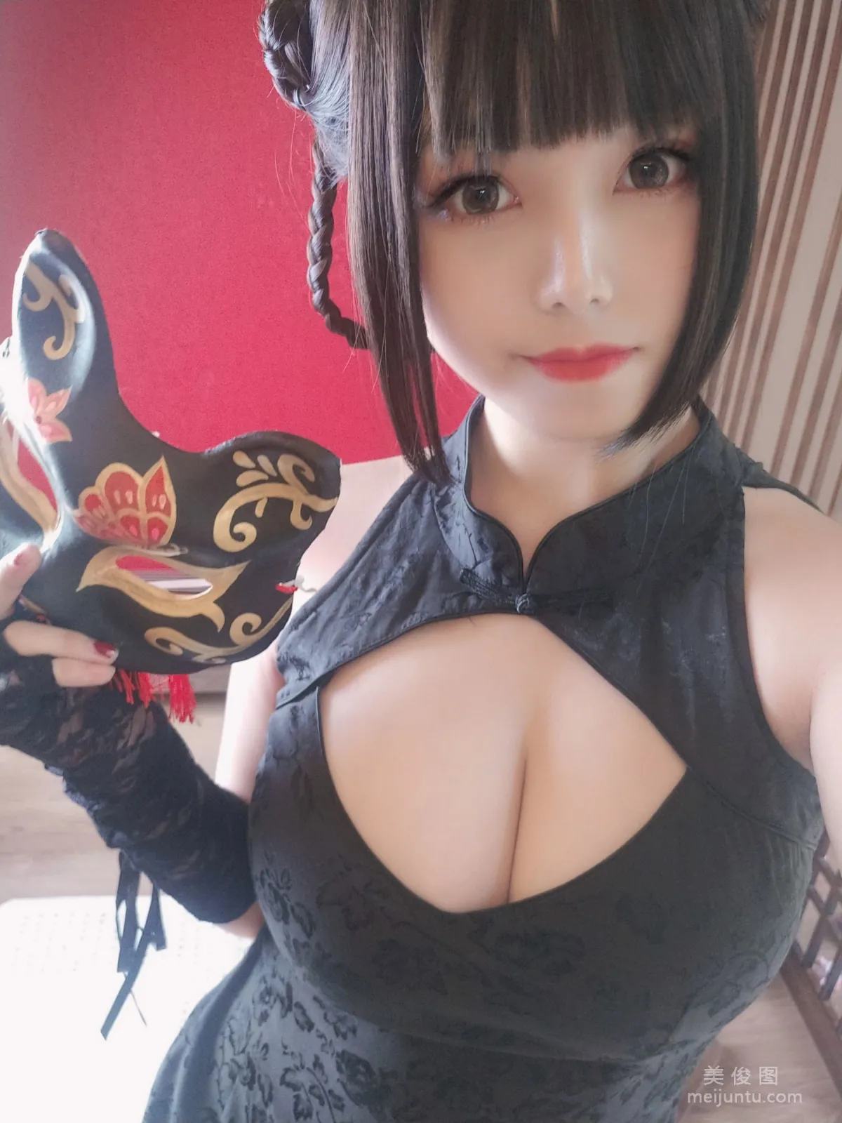 [網紅COSER] 萌系小姐姐蜜汁貓裘 - 皮衣舞娘 寫真集 36