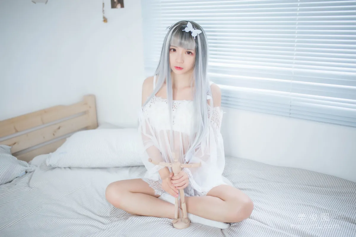 [网红COSER] 疯猫ss - 透明白纱 写真集16